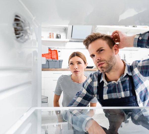 دلایل صدای تق تق یخچال ال جی