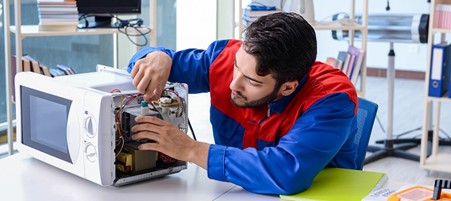 تعمیر گرم نکردن مایکروفر ال جی